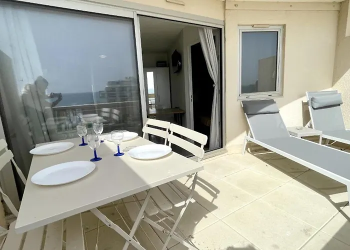 Rénové Avec Piscine Commune, 4 Couchages, Climatisé, Wifi, Terrasse Vue - Fr-1-748-3 Canet-en-Roussillon