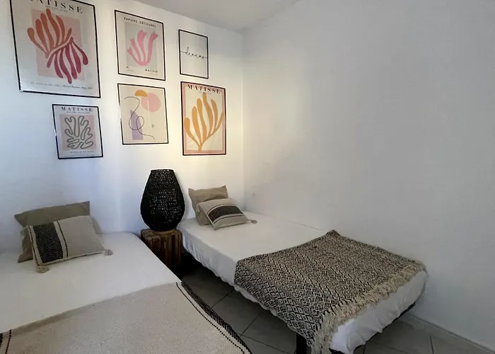 Rénové Avec Piscine Commune, 4 Couchages, Climatisé, Wifi, Terrasse Vue - Fr-1-748-3 Canet-en-Roussillon